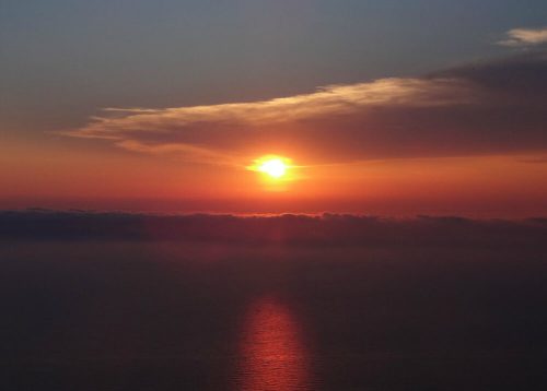 Ηλιοβασίλεμα στη Natura Villas Λευκάδα